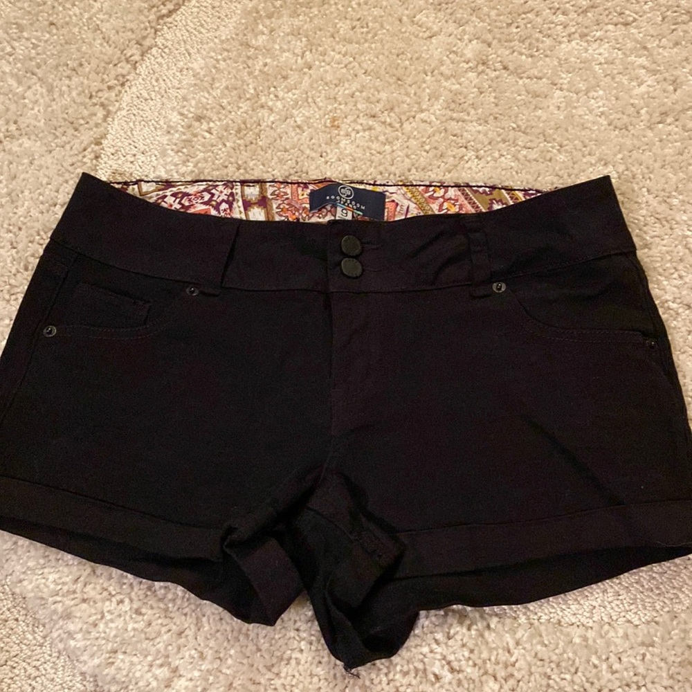 Black shorts